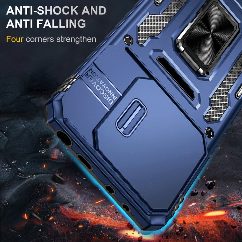 Skal Xiaomi Redmi Note 14 5g Ultratålig Med Stativ Och Linsskydd