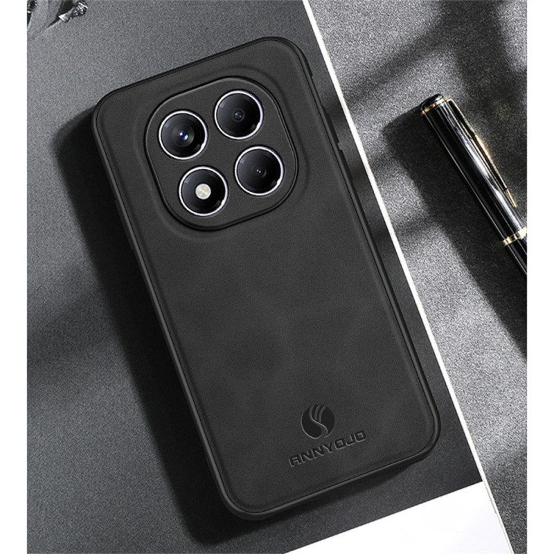 Skal Xiaomi Redmi Note 14 Pro 4g Annyojo Lädereffekt