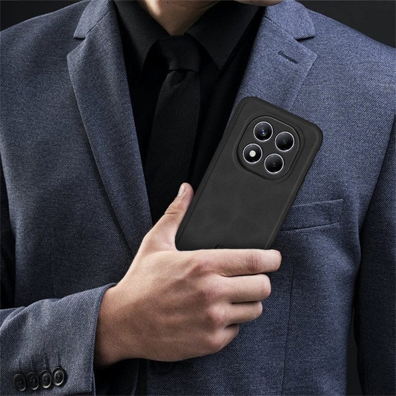 Skal Xiaomi Redmi Note 14 Pro 4g Annyojo Lädereffekt