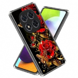 Skal Xiaomi Redmi Note 14 Pro 4g Fjärilar Och Rosor