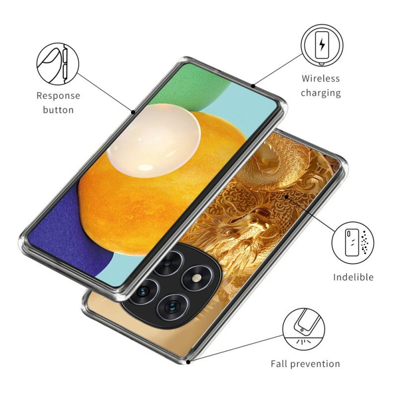 Skal Xiaomi Redmi Note 14 Pro 4g Gyllene Drake