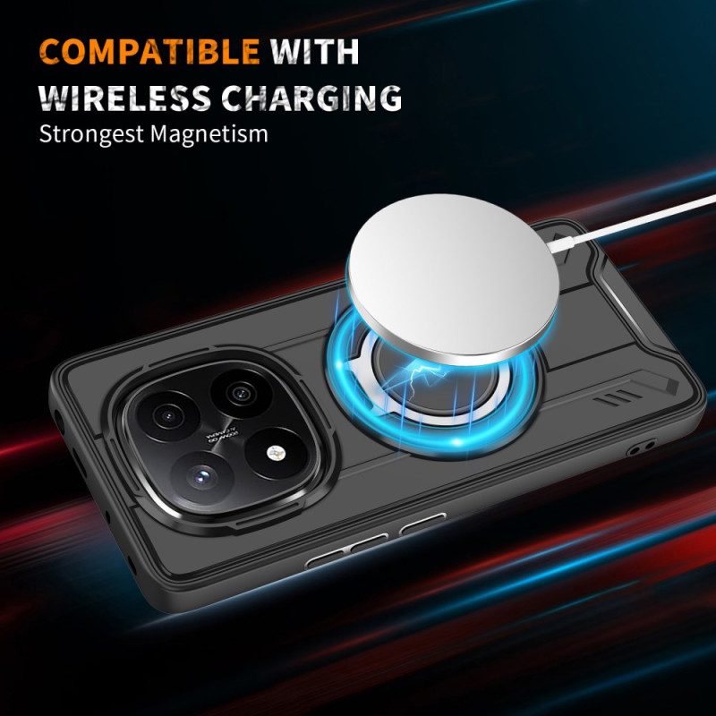 Skal Xiaomi Redmi Note 14 Pro 4g Magsafe-kompatibel Med Roterande Stativ