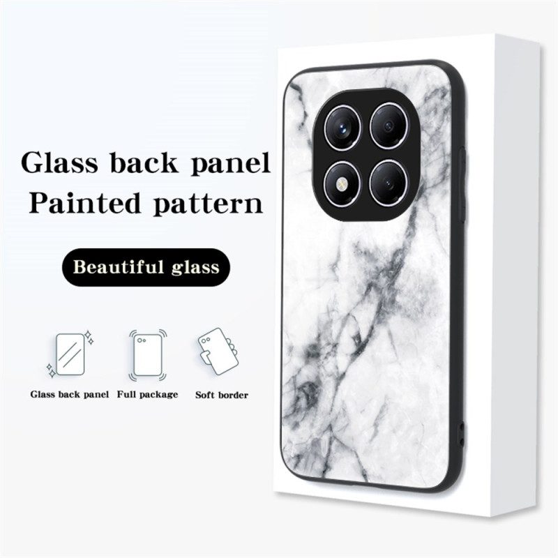 Skal Xiaomi Redmi Note 14 Pro 4g Marmorerat Härdat Glas