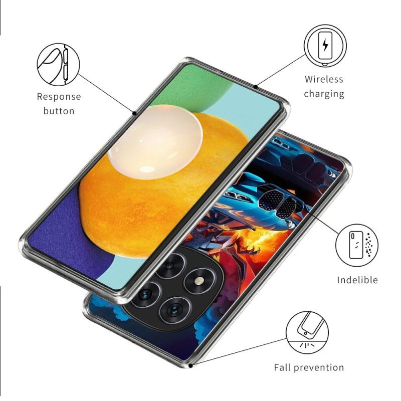 Skal Xiaomi Redmi Note 14 Pro 4g Sportbil Och Drake