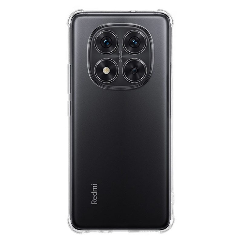 Skal Xiaomi Redmi Note 14 Pro 5g Telefonfodral Transparent Med Förstärkta Hörn