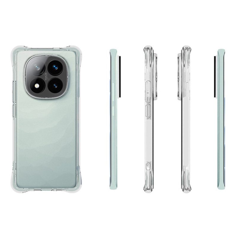 Skal Xiaomi Redmi Note 14 Pro Plus 5g Förstärkt Transparent Halkfri