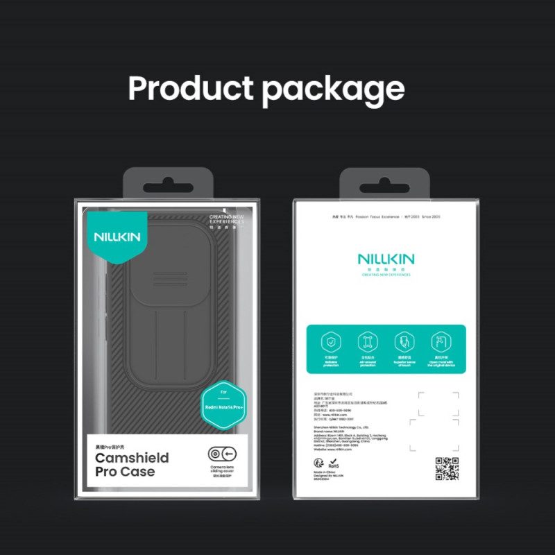 Skal Xiaomi Redmi Note 14 Pro Plus 5g Nillkin Camshield Pro-serien