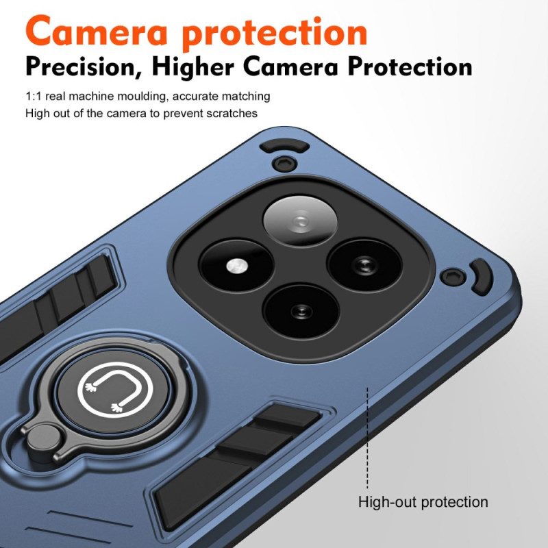 Skal Xiaomi Redmi Note 14 Pro Plus 5g Skjutbart Kamskydd Och Stativ