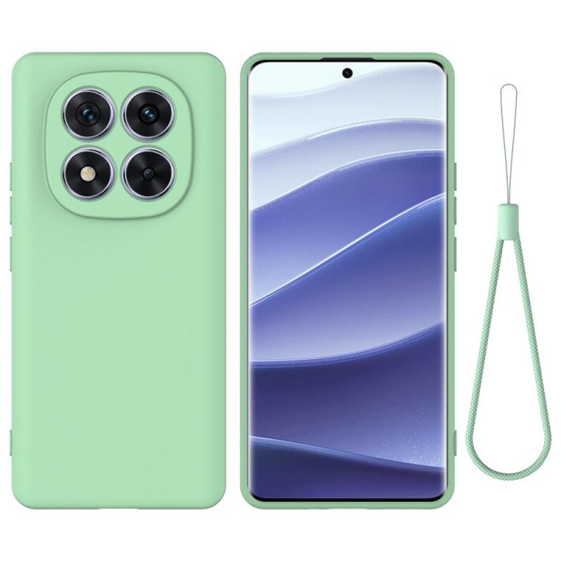Skal Xiaomi Redmi Note 14 Pro Plus 5g Telefonfodral Flytande Silikonrem