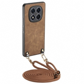 Skal Xiaomi Redmi Note 14 Pro Plus 5g Telefonfodral Lädereffekt
