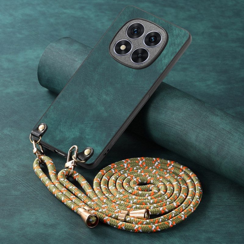 Skal Xiaomi Redmi Note 14 Pro Plus 5g Telefonfodral Lädereffekt