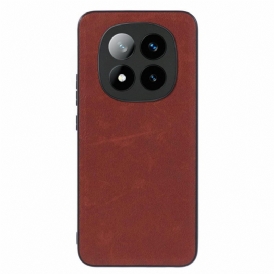 Skal Xiaomi Redmi Note 14 Pro Plus 5g Texturerad Lädereffekt