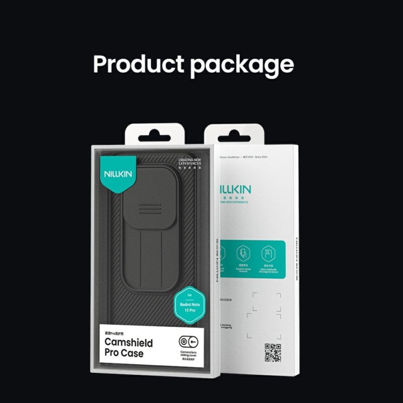 Skal Xiaomi Redmi Note 15 Pro 5g Nillkin Skjutbart Kameraskydd