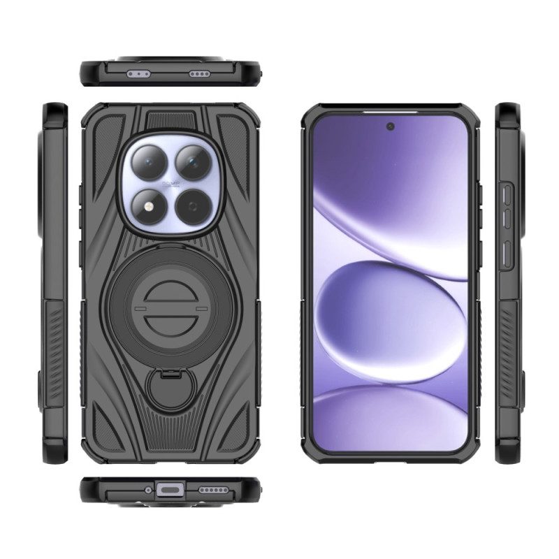 Skal Xiaomi Redmi Note 15 Pro 5g Telefonfodral Magnetisk Med Roterande Stativ