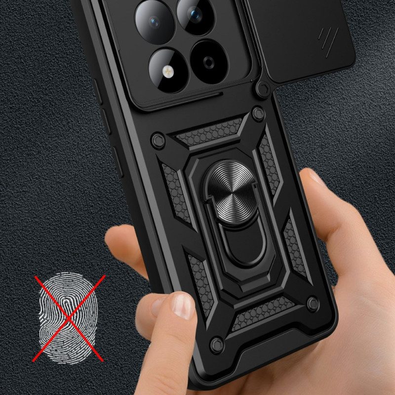 Skal Xiaomi Redmi Note 15 Pro 5g Telefonfodral Skjutbart Kameraskydd Och Stativ