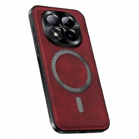 Skal Xiaomi Redmi Note 15 Pro Plus 5g Telefonfodral Magnetisk Lädereffekt