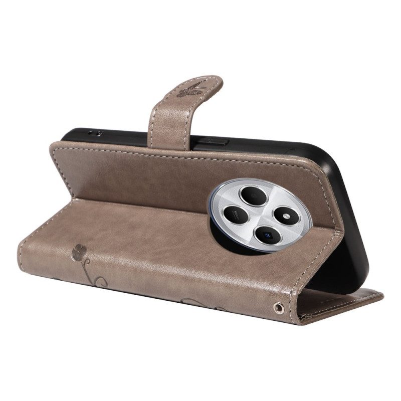 Skyddsfodral Poco C75 Blommönster Med Rem