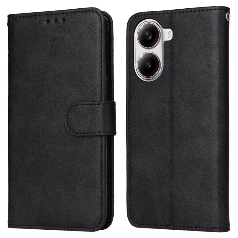 Skyddsfodral Poco X7 Pro 5g Enkelt Konstläder Med Rem