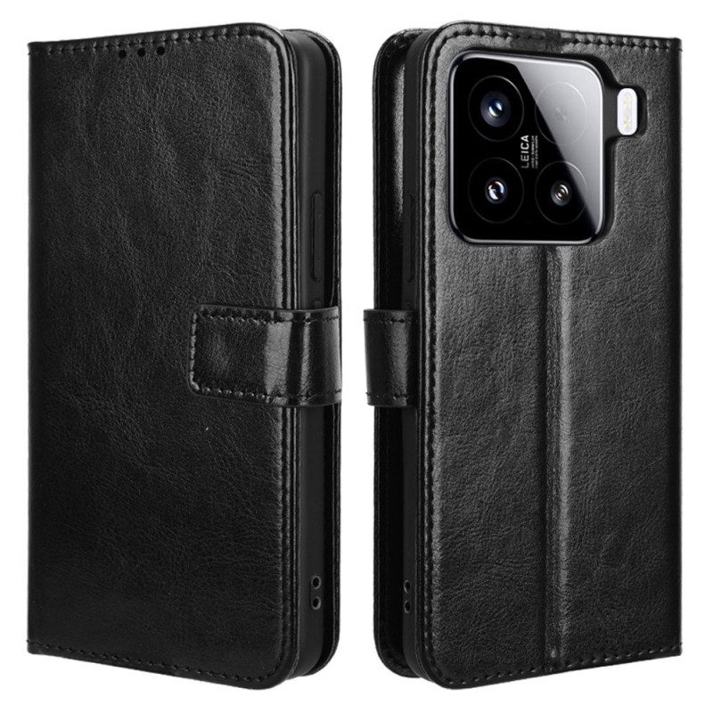 Skyddsfodral Xiaomi 15 Flashigt Konstläder