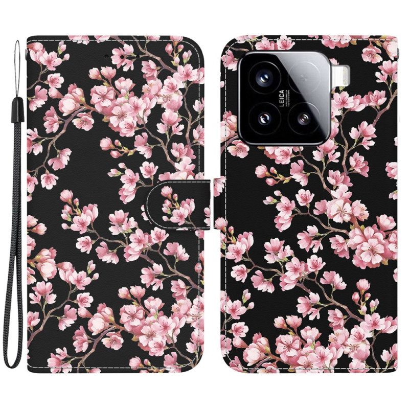 Skyddsfodral Xiaomi 15 Plommonblommor