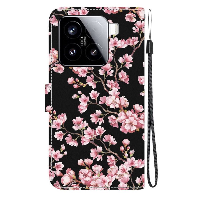 Skyddsfodral Xiaomi 15 Plommonblommor