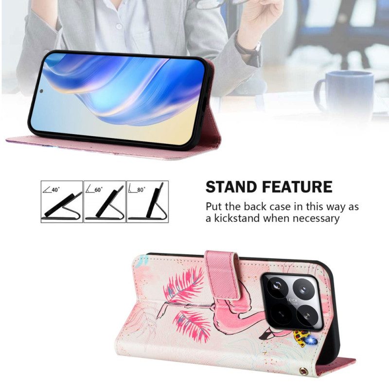 Skyddsfodral Xiaomi 15 Pro Fågelmönster
