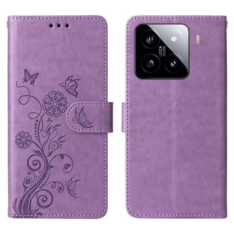Skyddsfodral Xiaomi 15 Små Blommor