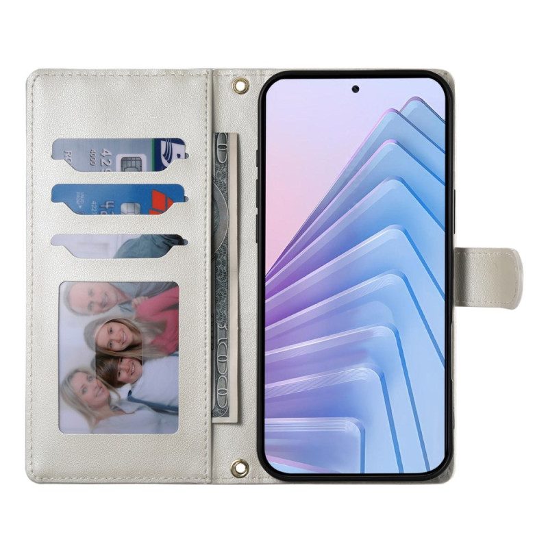 Skyddsfodral Xiaomi 15 Ultra Quiltad Med Rem Och Axelrem