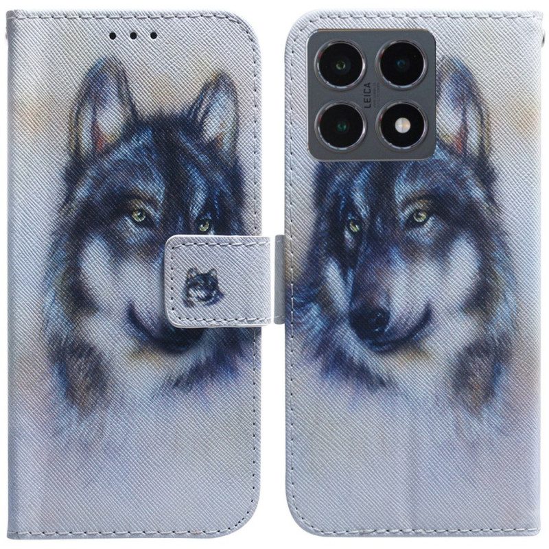 Skyddsfodral Xiaomi 15t Akvarellvarg