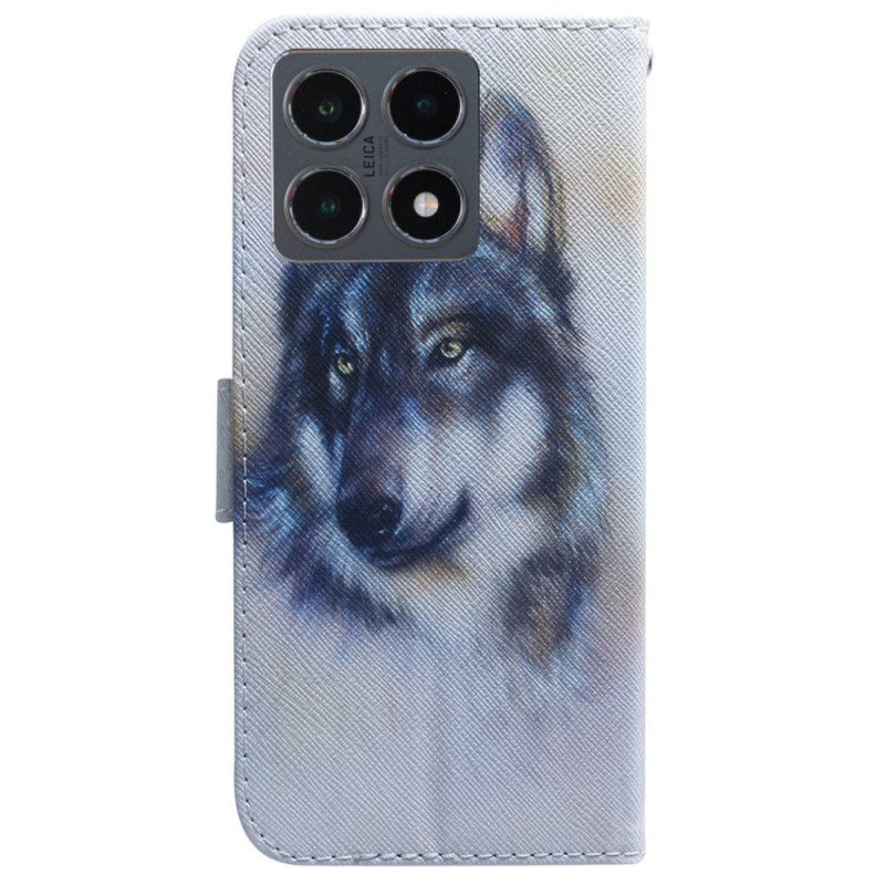 Skyddsfodral Xiaomi 15t Akvarellvarg