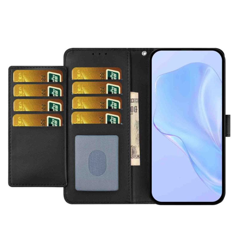 Skyddsfodral Xiaomi 15t Enfärgad Lädereffekt