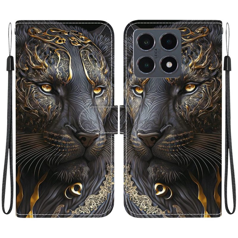 Skyddsfodral Xiaomi 15t Gyllene Lejon