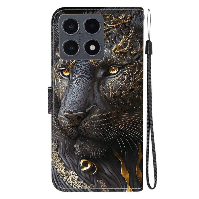 Skyddsfodral Xiaomi 15t Gyllene Lejon