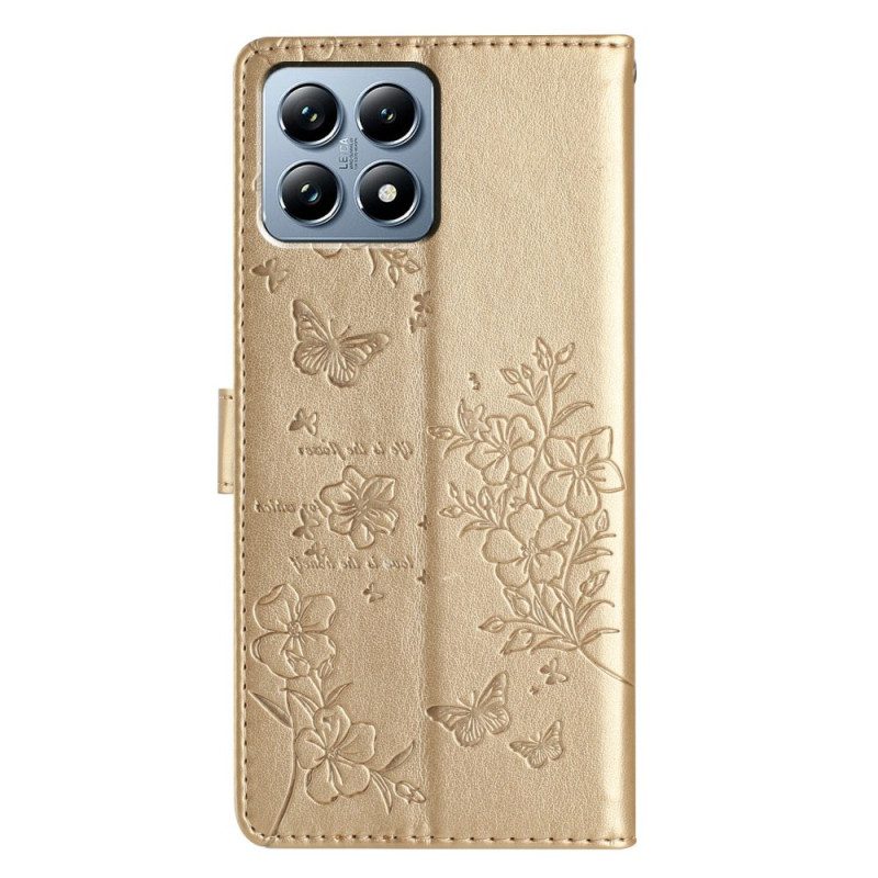 Skyddsfodral Xiaomi 15t Pro Blommönster