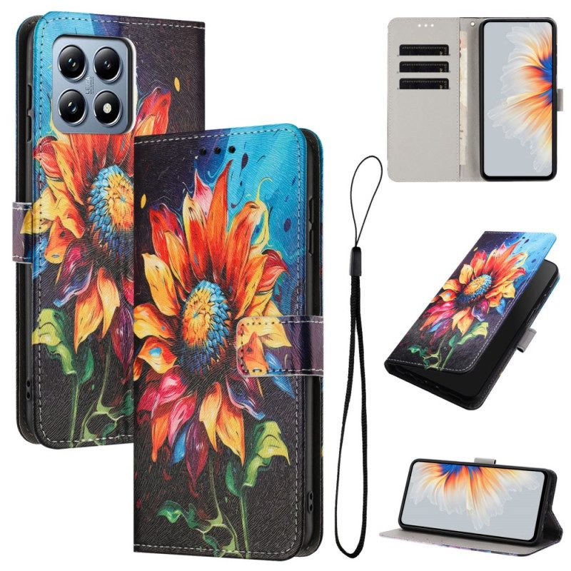 Skyddsfodral Xiaomi 15t Solrosor