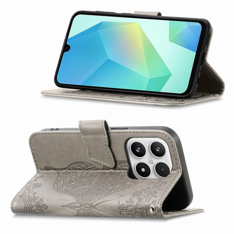 Skyddsfodral Xiaomi 17 3d-fjäril Och Strass