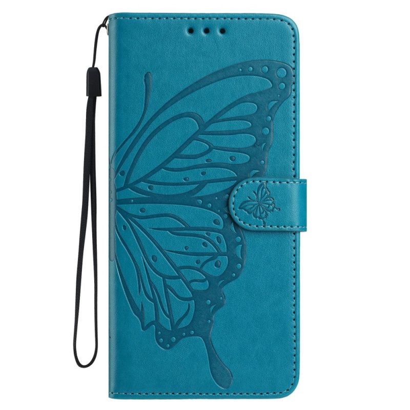 Skyddsfodral Xiaomi 17 Pro Graverade Fjärilar