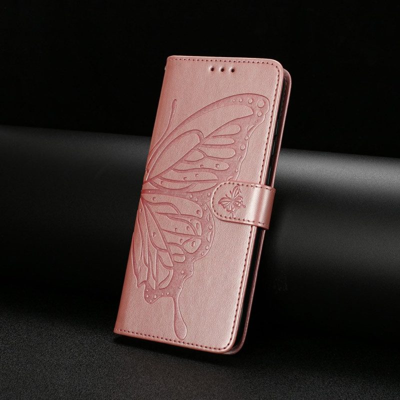 Skyddsfodral Xiaomi 17 Pro Graverade Fjärilar