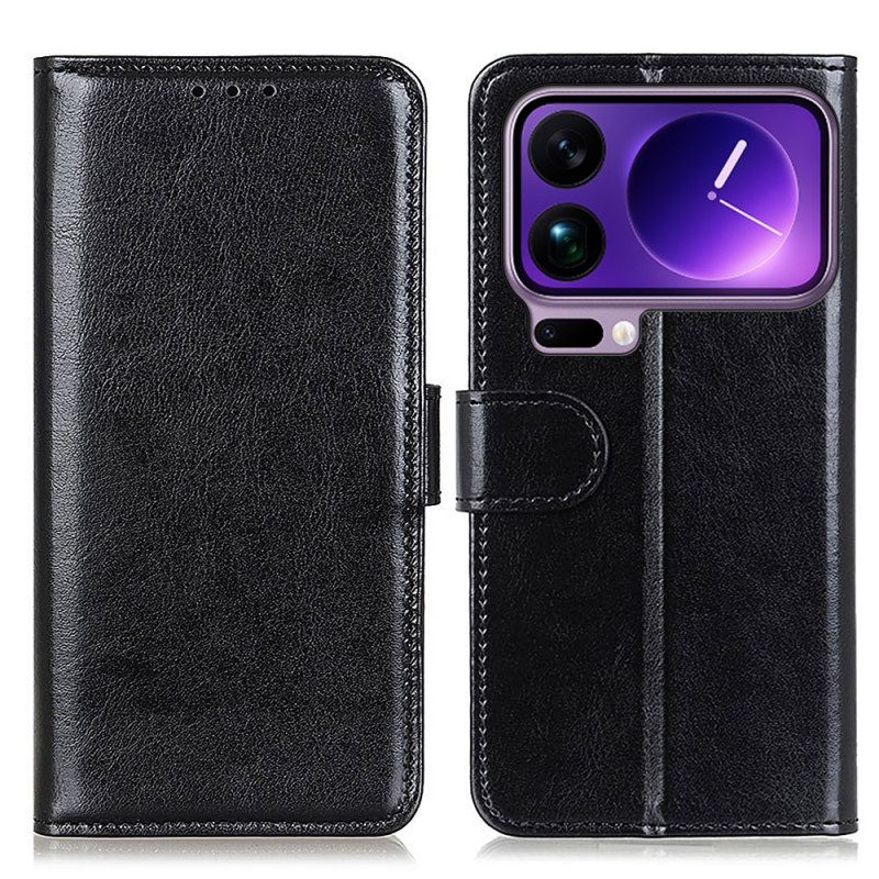 Skyddsfodral Xiaomi 17 Pro Max Lackkonstläder