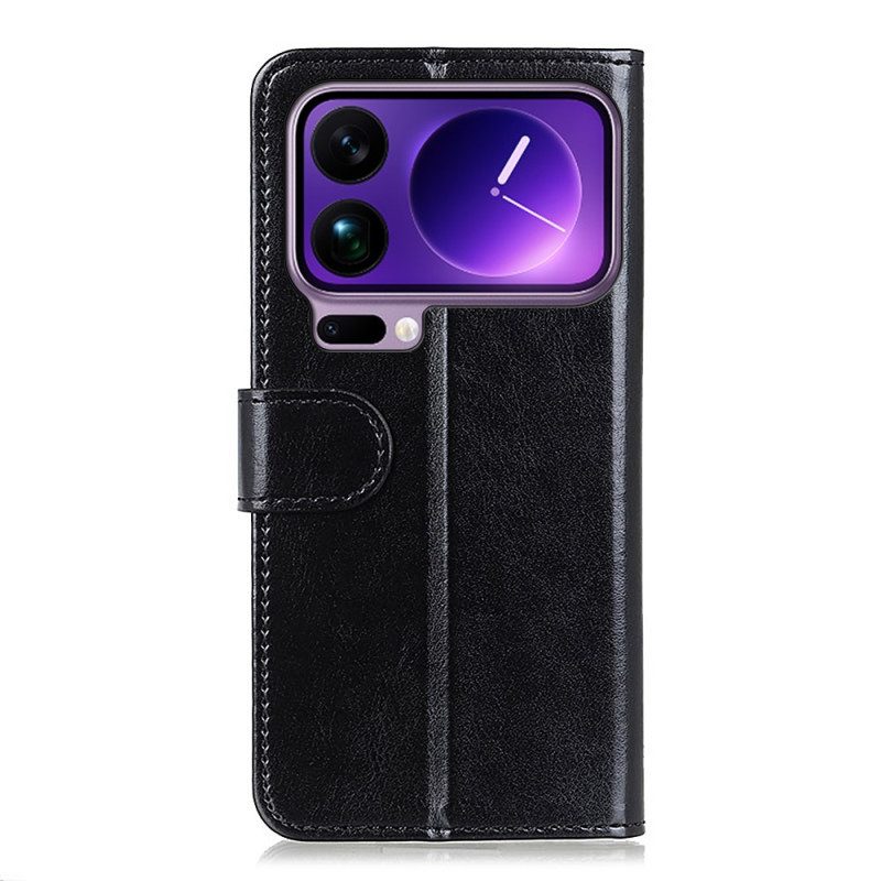 Skyddsfodral Xiaomi 17 Pro Max Lackkonstläder