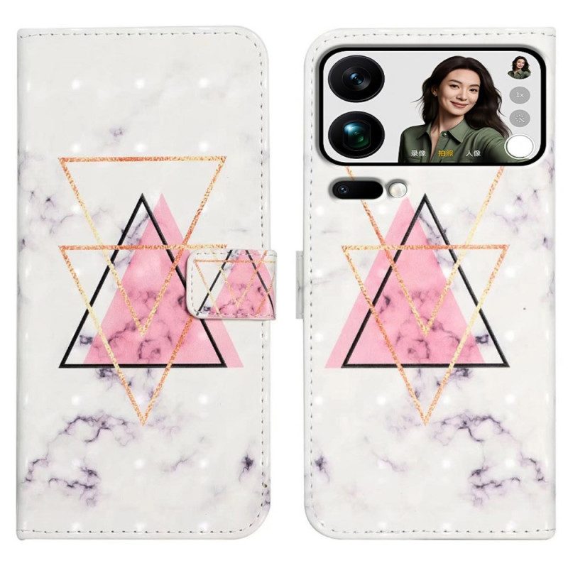 Skyddsfodral Xiaomi 17 Pro Max Triangelmarmor