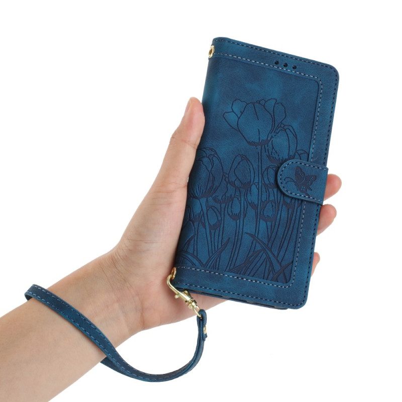 Skyddsfodral Xiaomi 17 Pro Plånbok Med Tulpandesign
