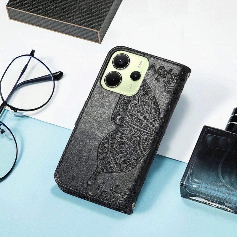 Skyddsfodral Xiaomi Redmi Note 14 4g Barock Fjäril