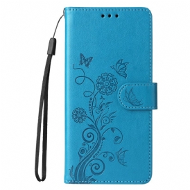 Skyddsfodral Xiaomi Redmi Note 14 4g Blommor