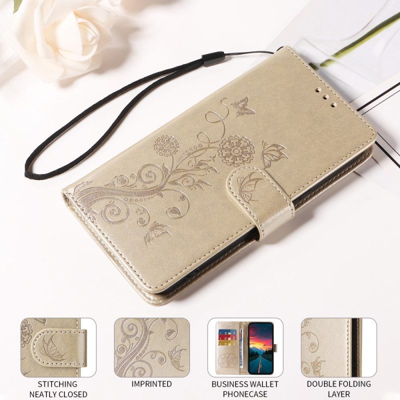 Skyddsfodral Xiaomi Redmi Note 14 4g Blommor
