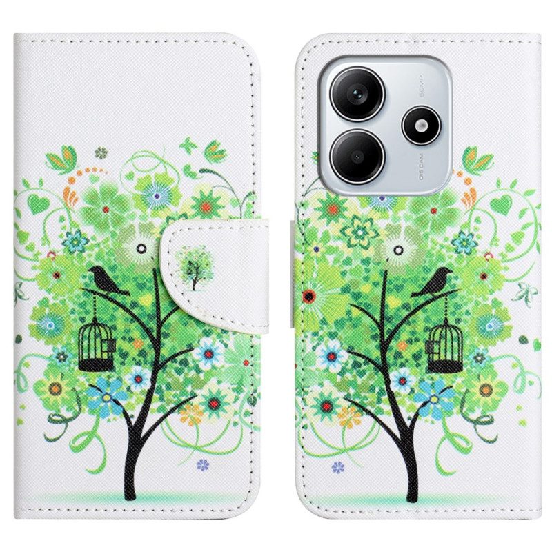 Skyddsfodral Xiaomi Redmi Note 14 4g Grönt Träd