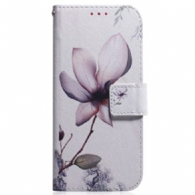 Skyddsfodral Xiaomi Redmi Note 14 4g Rosa Blomma