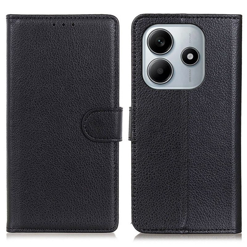 Skyddsfodral Xiaomi Redmi Note 14 4g Traditionell Konstläder