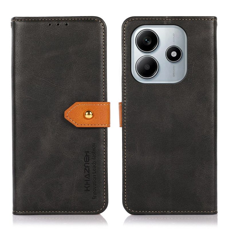 Skyddsfodral Xiaomi Redmi Note 14 5g Guldspänne Khazneh