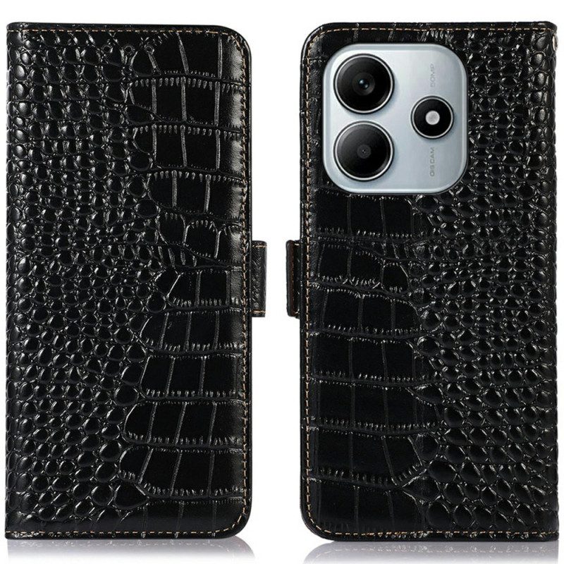 Skyddsfodral Xiaomi Redmi Note 14 5g Krokodilmönster